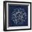 Rosette VI Indigo-Wild Apple Portfolio-Framed Art Print