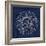 Rosette VI Indigo-Wild Apple Portfolio-Framed Art Print