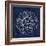 Rosette VI Indigo-Wild Apple Portfolio-Framed Art Print