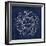 Rosette VI Indigo-Wild Apple Portfolio-Framed Art Print