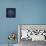 Rosette VII Indigo-Wild Apple Portfolio-Framed Stretched Canvas displayed on a wall