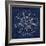 Rosette VII Indigo-Wild Apple Portfolio-Framed Art Print