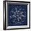 Rosette VII Indigo-Wild Apple Portfolio-Framed Art Print