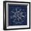 Rosette VII Indigo-Wild Apple Portfolio-Framed Art Print