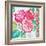 Rosey Florals-Violet Leclaire-Framed Art Print