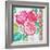 Rosey Florals-Violet Leclaire-Framed Art Print