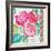 Rosey Florals-Violet Leclaire-Framed Art Print