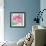 Rosey Florals-Violet Leclaire-Framed Art Print displayed on a wall