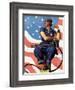 "Rosie the Riveter", May 29,1943-Norman Rockwell-Framed Giclee Print