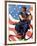 "Rosie the Riveter", May 29,1943-Norman Rockwell-Framed Premium Giclee Print