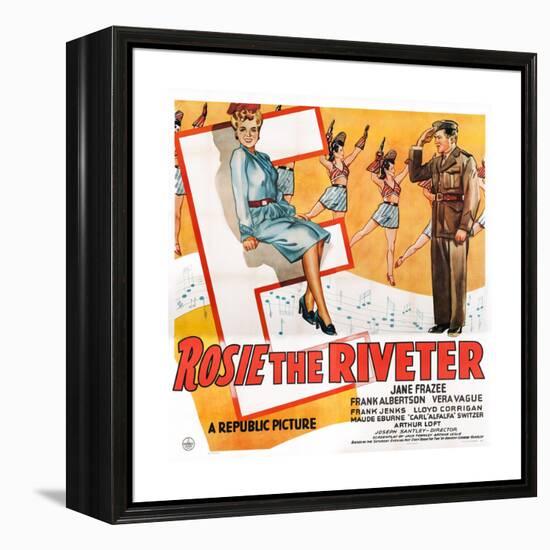 Rosie the Riveter-null-Framed Stretched Canvas