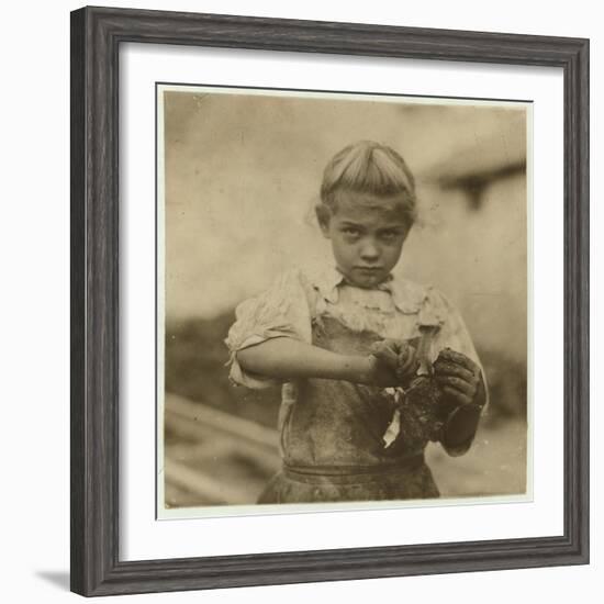 Rosie-Lewis Wickes Hine-Framed Photographic Print