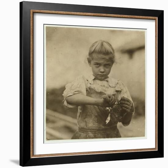 Rosie-Lewis Wickes Hine-Framed Photographic Print