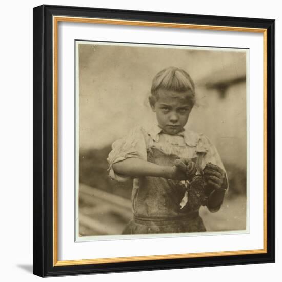 Rosie-Lewis Wickes Hine-Framed Photographic Print