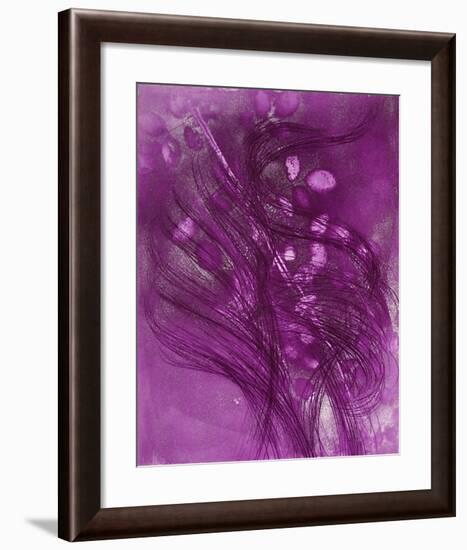 Rosiers en Diagonale-Jean Messagier-Framed Limited Edition