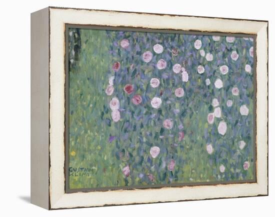 Rosiers sous les arbres-Gustav Klimt-Framed Premier Image Canvas