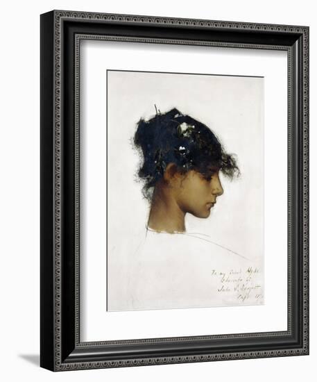 Rosina Ferrara - the Capri Girl, 1878-John Singer Sargent-Framed Giclee Print