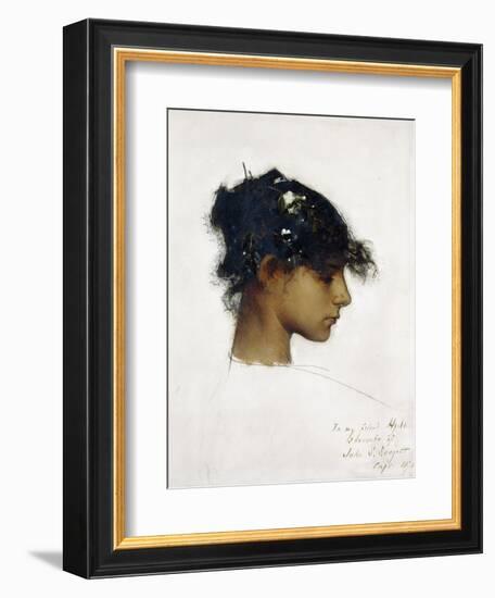 Rosina Ferrara - the Capri Girl, 1878-John Singer Sargent-Framed Giclee Print