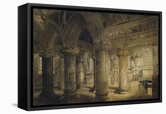 Roslyn Chapel, 1810-Joseph Michael Gandy-Framed Premier Image Canvas