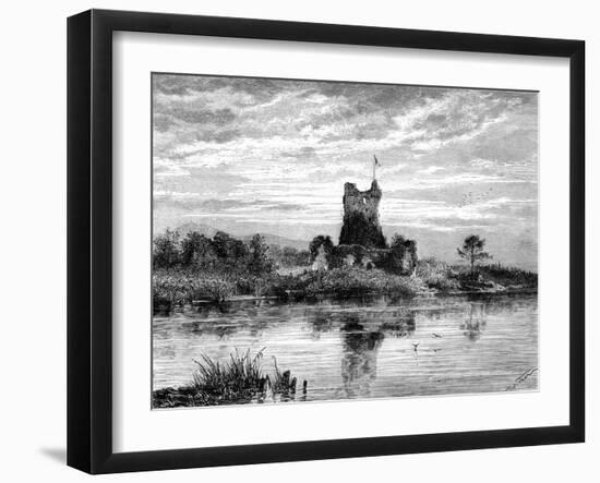 Ross Castle, County Kerry, Ireland, 19th Century-Weber-Framed Giclee Print