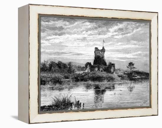 Ross Castle, County Kerry, Ireland, 19th Century-Weber-Framed Premier Image Canvas