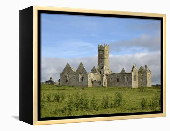Ross Errilly Franciscan Friary, Near Headford, County Galway, Connacht, Republic of Ireland-Gary Cook-Framed Premier Image Canvas