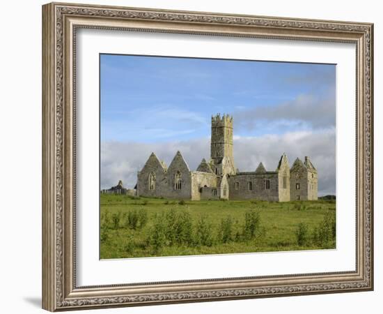 Ross Errilly Franciscan Friary, Near Headford, County Galway, Connacht, Republic of Ireland-Gary Cook-Framed Photographic Print