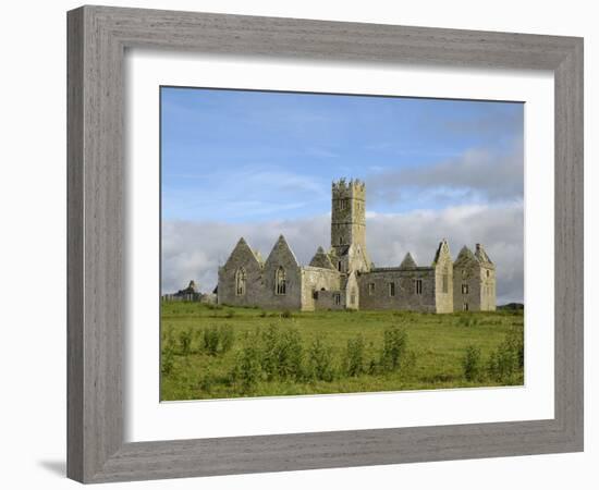 Ross Errilly Franciscan Friary, Near Headford, County Galway, Connacht, Republic of Ireland-Gary Cook-Framed Photographic Print