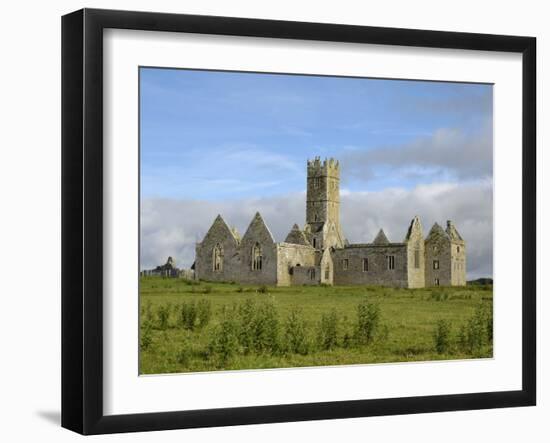 Ross Errilly Franciscan Friary, Near Headford, County Galway, Connacht, Republic of Ireland-Gary Cook-Framed Photographic Print