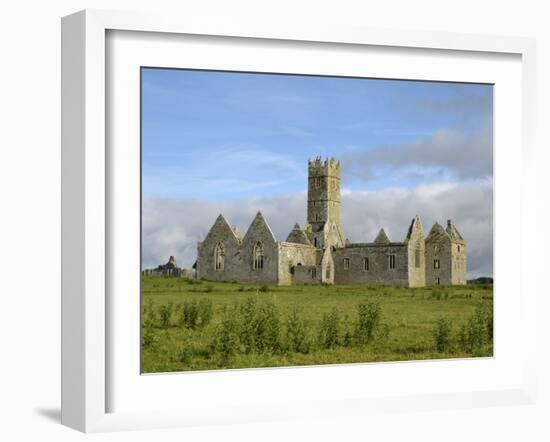 Ross Errilly Franciscan Friary, Near Headford, County Galway, Connacht, Republic of Ireland-Gary Cook-Framed Photographic Print