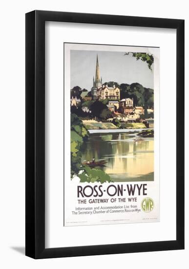 Ross-On Wye-null-Framed Art Print