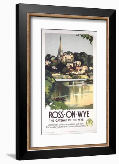 Ross-On Wye-null-Framed Art Print