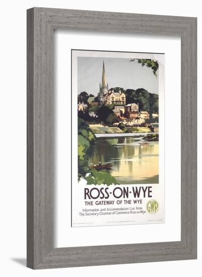 Ross-On Wye-null-Framed Art Print