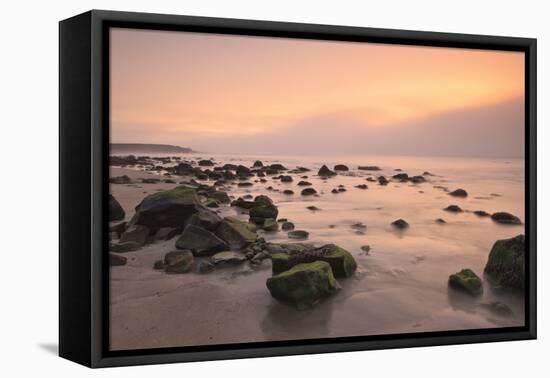 Ross Strand, Killala Bay, County Mayo, Connacht, Republic of Ireland, Europe-Carsten Krieger-Framed Premier Image Canvas