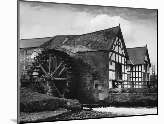 Rosset Watermill, Near Chester, Cheshire, England-null-Mounted Photographic Print