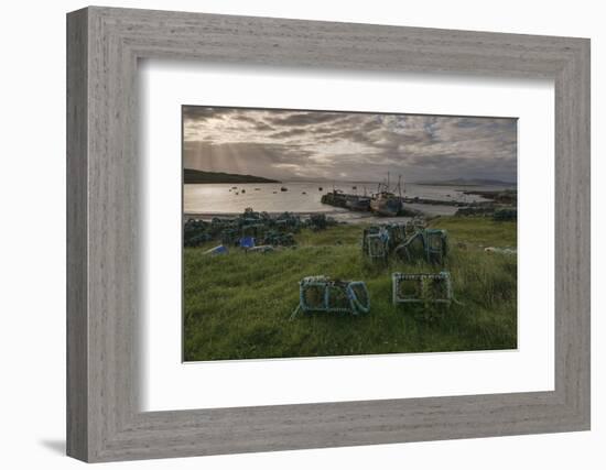 Rossillion Bay, Arranmore Island, County Donegal, Ulster, Republic of Ireland, Europe-Carsten Krieger-Framed Photographic Print