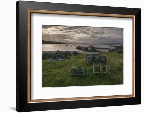 Rossillion Bay, Arranmore Island, County Donegal, Ulster, Republic of Ireland, Europe-Carsten Krieger-Framed Photographic Print