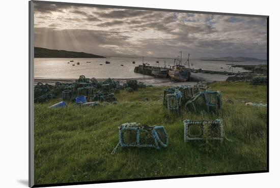 Rossillion Bay, Arranmore Island, County Donegal, Ulster, Republic of Ireland, Europe-Carsten Krieger-Mounted Photographic Print