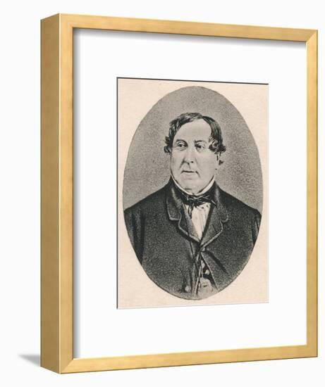 'Rossini.', 1895-Unknown-Framed Photographic Print