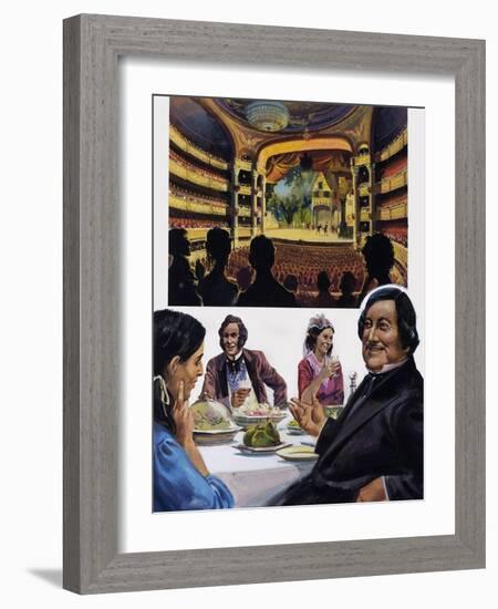 Rossini, 1981-Andrew Howat-Framed Giclee Print