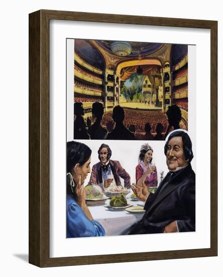 Rossini, 1981-Andrew Howat-Framed Giclee Print