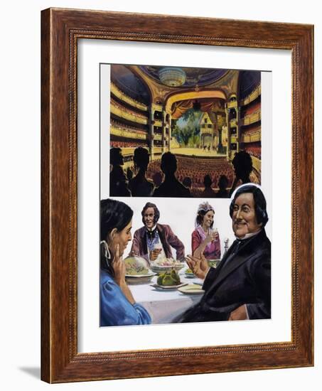 Rossini, 1981-Andrew Howat-Framed Giclee Print