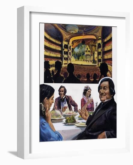 Rossini, 1981-Andrew Howat-Framed Giclee Print