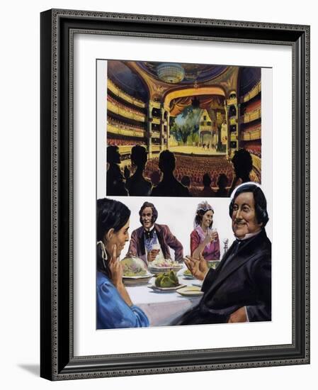 Rossini, 1981-Andrew Howat-Framed Giclee Print