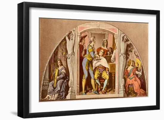 ROSSINI Gioachino - The-Moritz Ludwig von Schwind-Framed Giclee Print