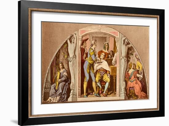 ROSSINI Gioachino - The-Moritz Ludwig von Schwind-Framed Giclee Print