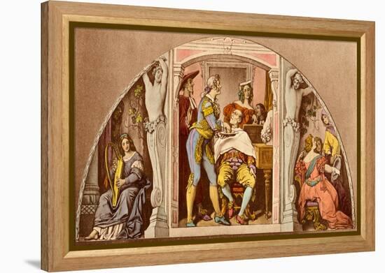 ROSSINI Gioachino - The-Moritz Ludwig von Schwind-Framed Premier Image Canvas