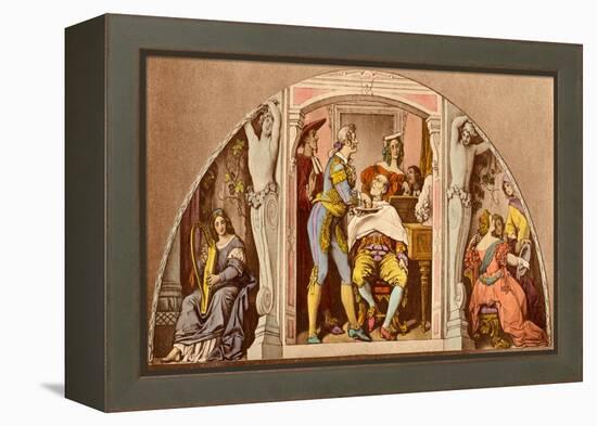 ROSSINI Gioachino - The-Moritz Ludwig von Schwind-Framed Premier Image Canvas