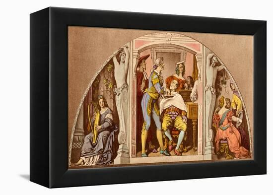 ROSSINI Gioachino - The-Moritz Ludwig von Schwind-Framed Premier Image Canvas