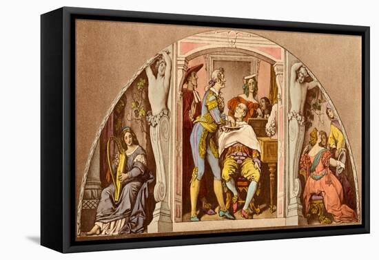 ROSSINI Gioachino - The-Moritz Ludwig von Schwind-Framed Premier Image Canvas